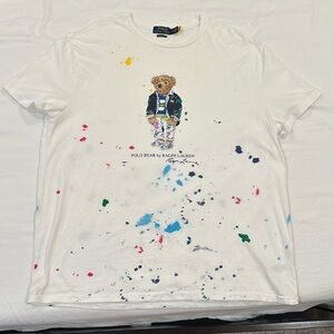 Limited Edition Short Sleeve Polo Bear Shirt, X-Large. NEVER WORN